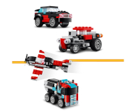 LEGO Creator 3 w 1 Ciężarówka z platformą i helikopterem 31146 - 1202658 - zdjęcie 4